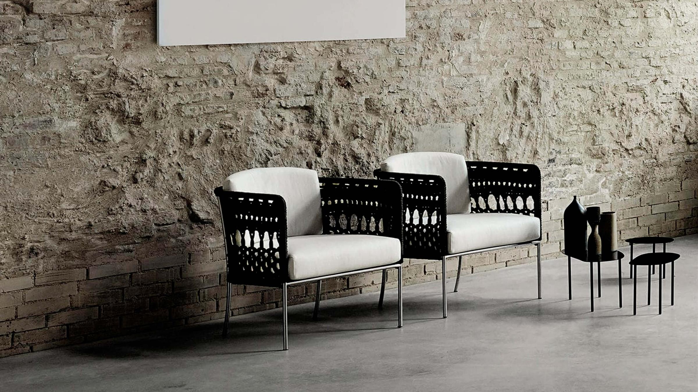 Living Divani Armchair Tombolo Armchair