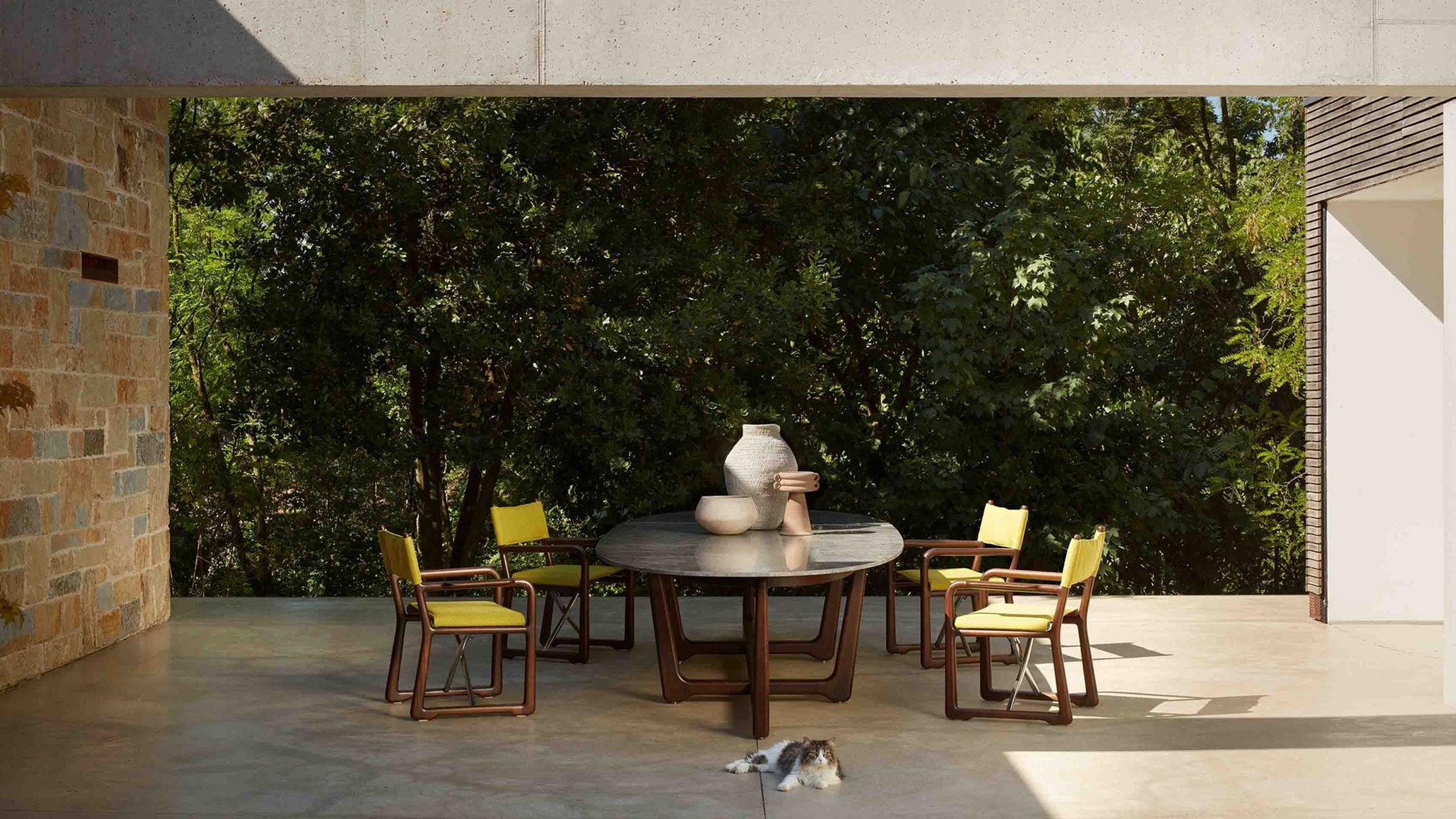 Desktop / LPIDC01 Folding Director's Chair, designed by Paola Navone for Exteta