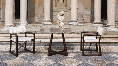 Desktop / LPIDC01 Folding Director's Chair, designed by Paola Navone for Exteta