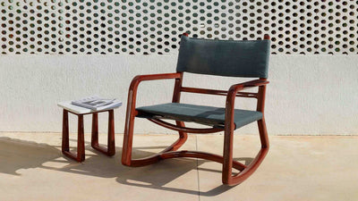 Desktop / LPIDC05 Rocking Chair, designed by Paola Navone for Exteta