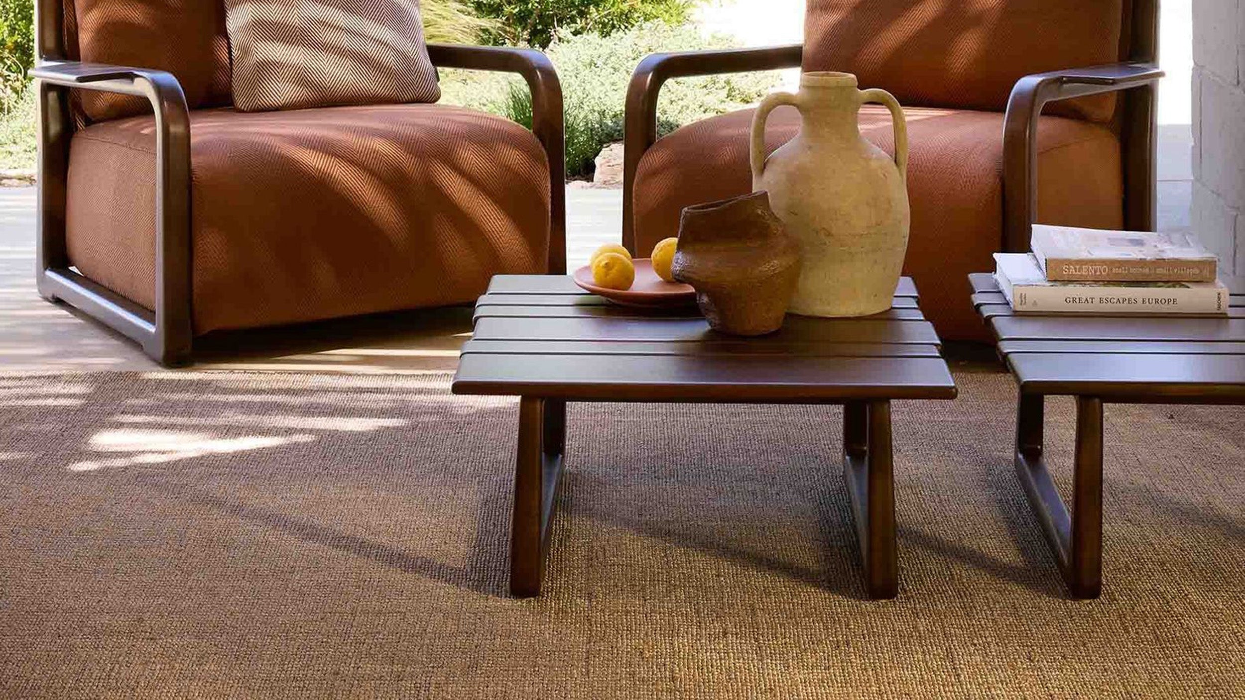 Desktop / LPIDC09 Wooden Coffee Table, designed by Paola Navone for Exteta