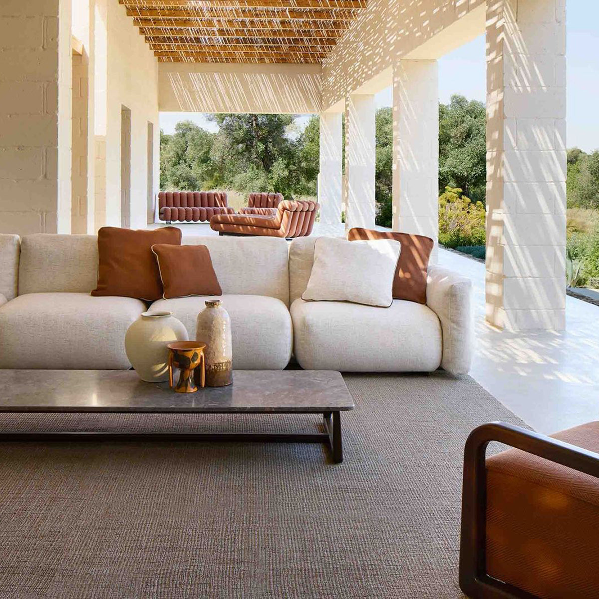 Mobile /  LPIDC11 Modular Sofa, designed by Paola Navone for Exteta