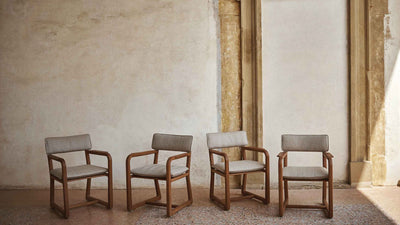 Desktop / LPIDC12 Dining Chair, designed by Paola Navone for Exteta