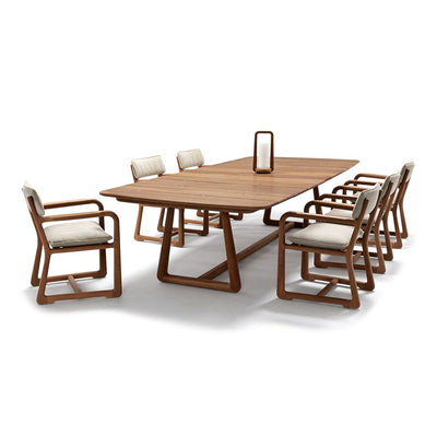 Mobile / LPIDC14 Wooden Dining Table, designed by Paola Navone for Exteta
