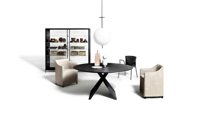 Desktop / Lady Pollack Dining Chair, Designed by Vico Magistretti for De Padova
