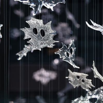 Mobile / WhiteMenu / Dancing Leaves by Luděk Hroch