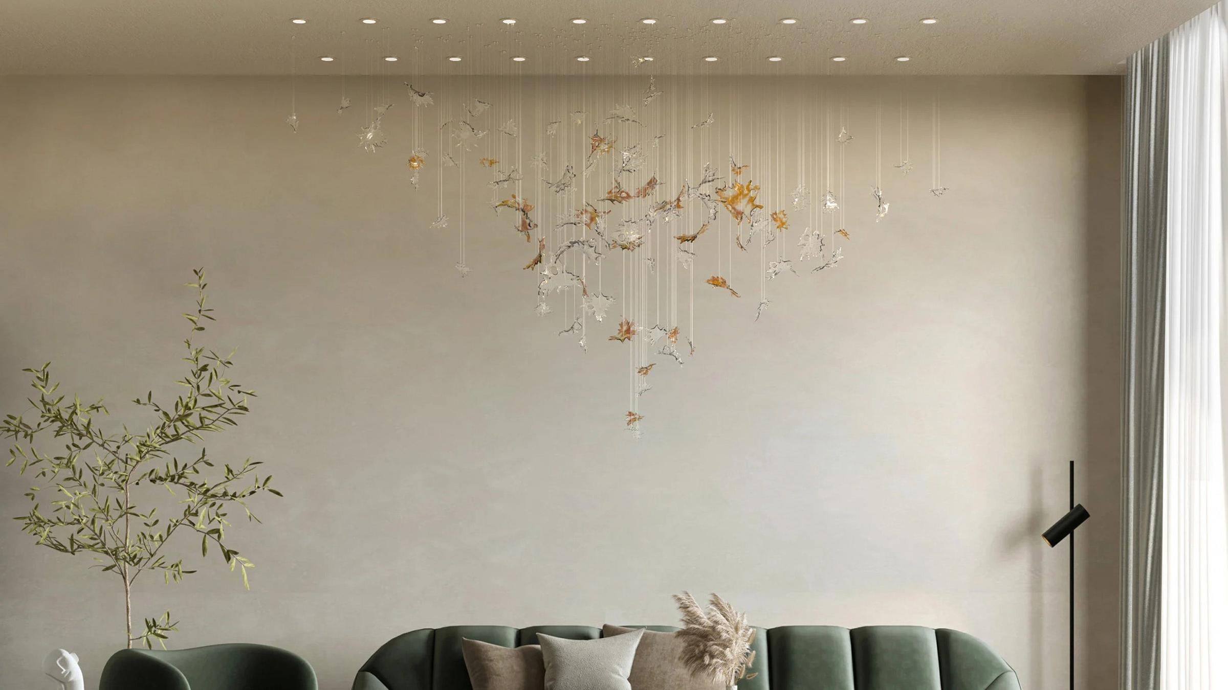 Lasvit Decor Dancing Leaves