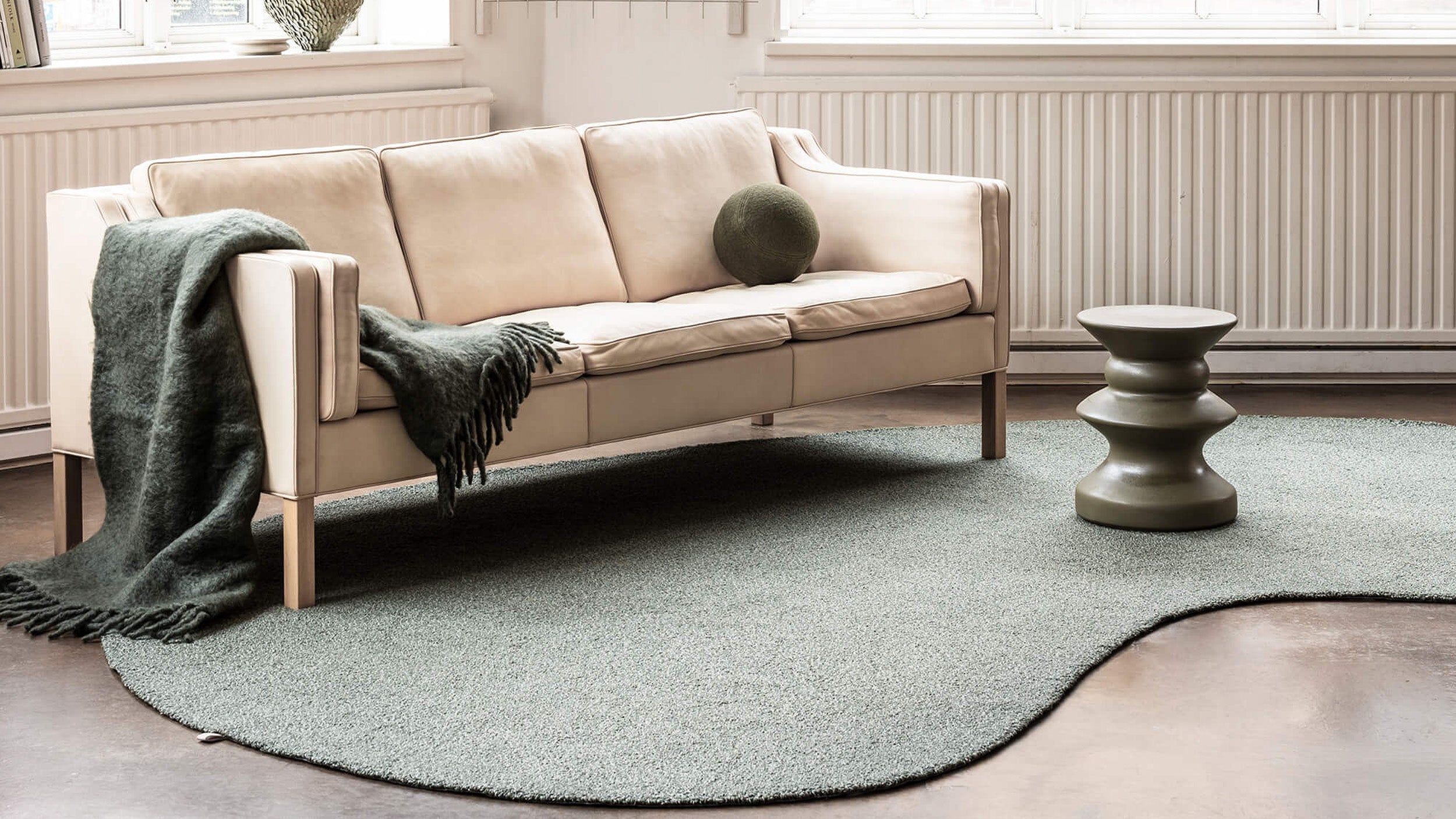 Desktop / Lav 303 Verdigris Green, designed by Gunilla Lagerhem Ullberg for Kasthall