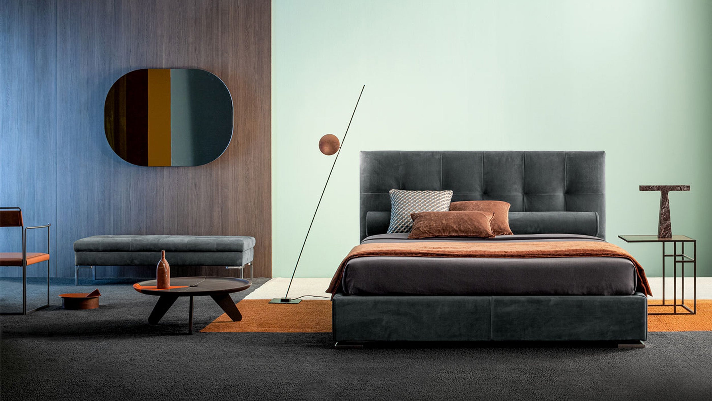 Desktop / Lederam Floor Lamps, by Catellani & Smith