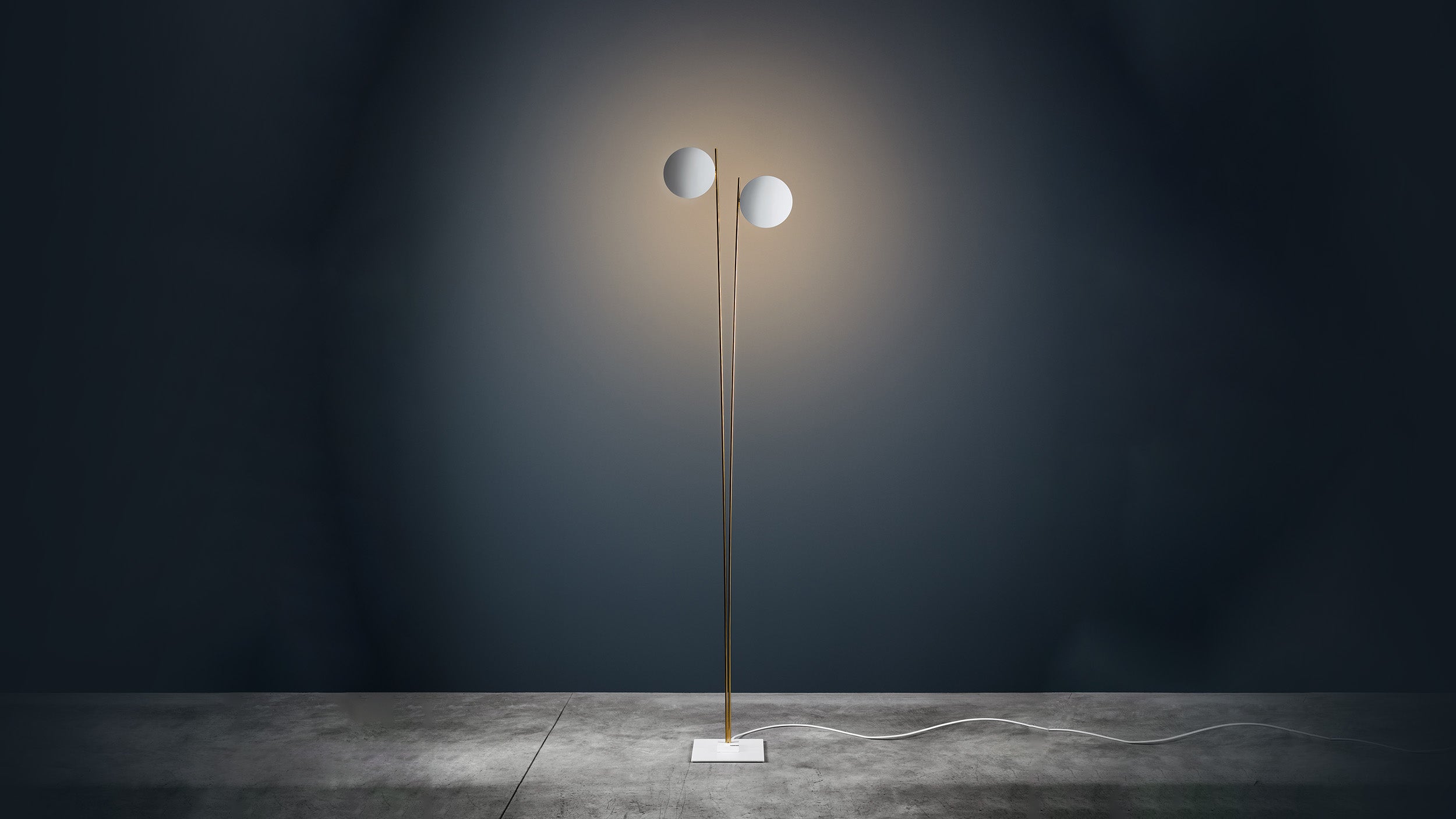 Desktop / Lederam Floor Lamps, by Catellani & Smith