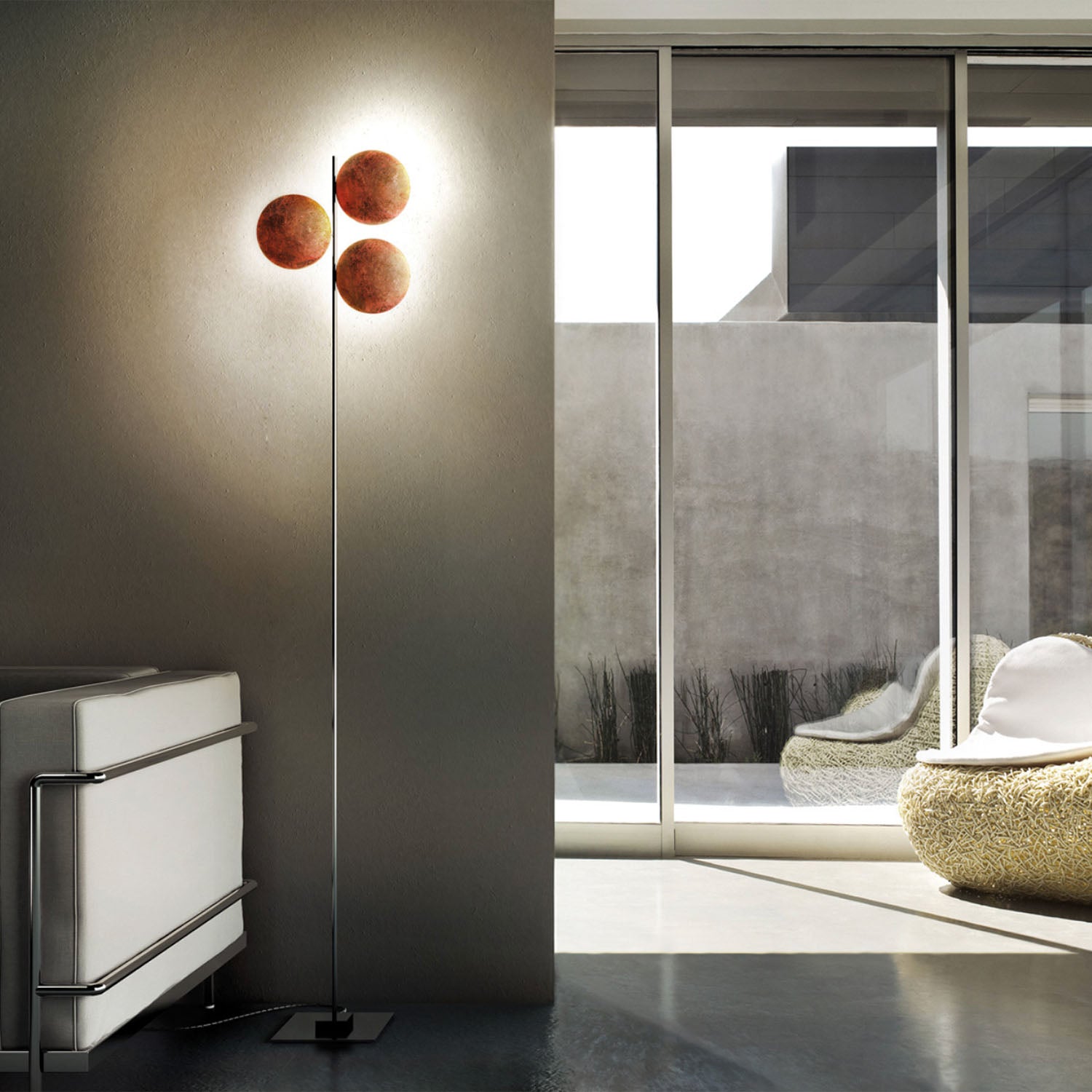 Mobile / Lederam Floor Lamps, by Catellani & Smith