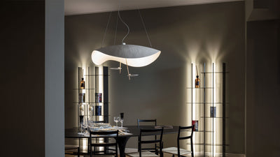 Desktop / Lederam Manta Pendant Lamps by Catellani & Smith