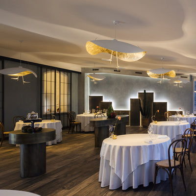 Mobile / Lederam Manta Pendant Lamps by Catellani & Smith