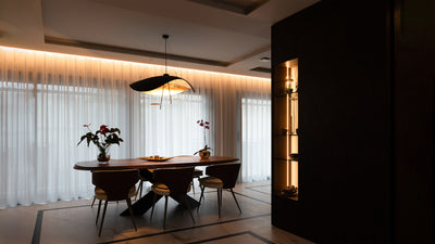 Desktop / Lederam Manta Pendant Lamps by Catellani & Smith