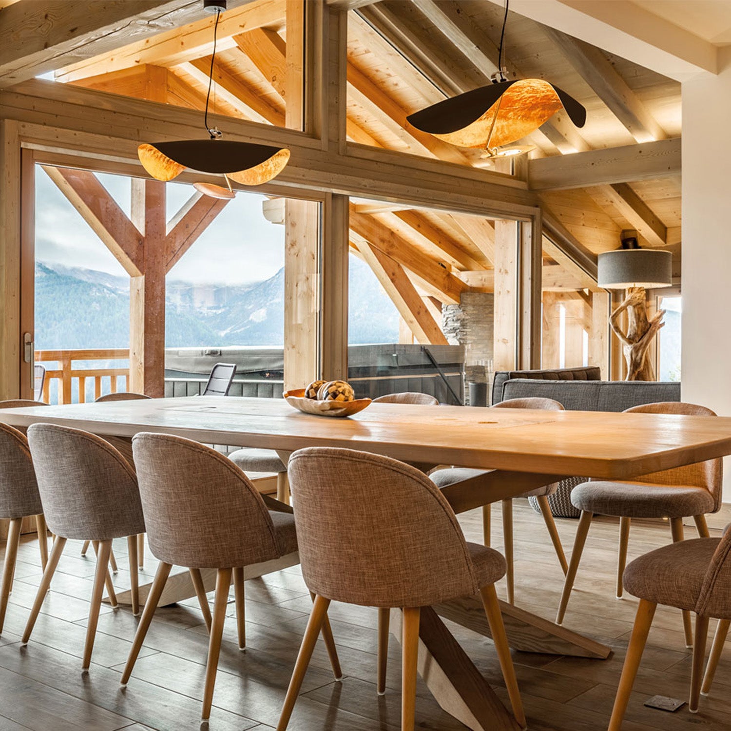 Mobile / Lederam Manta Pendant Lamps by Catellani & Smith