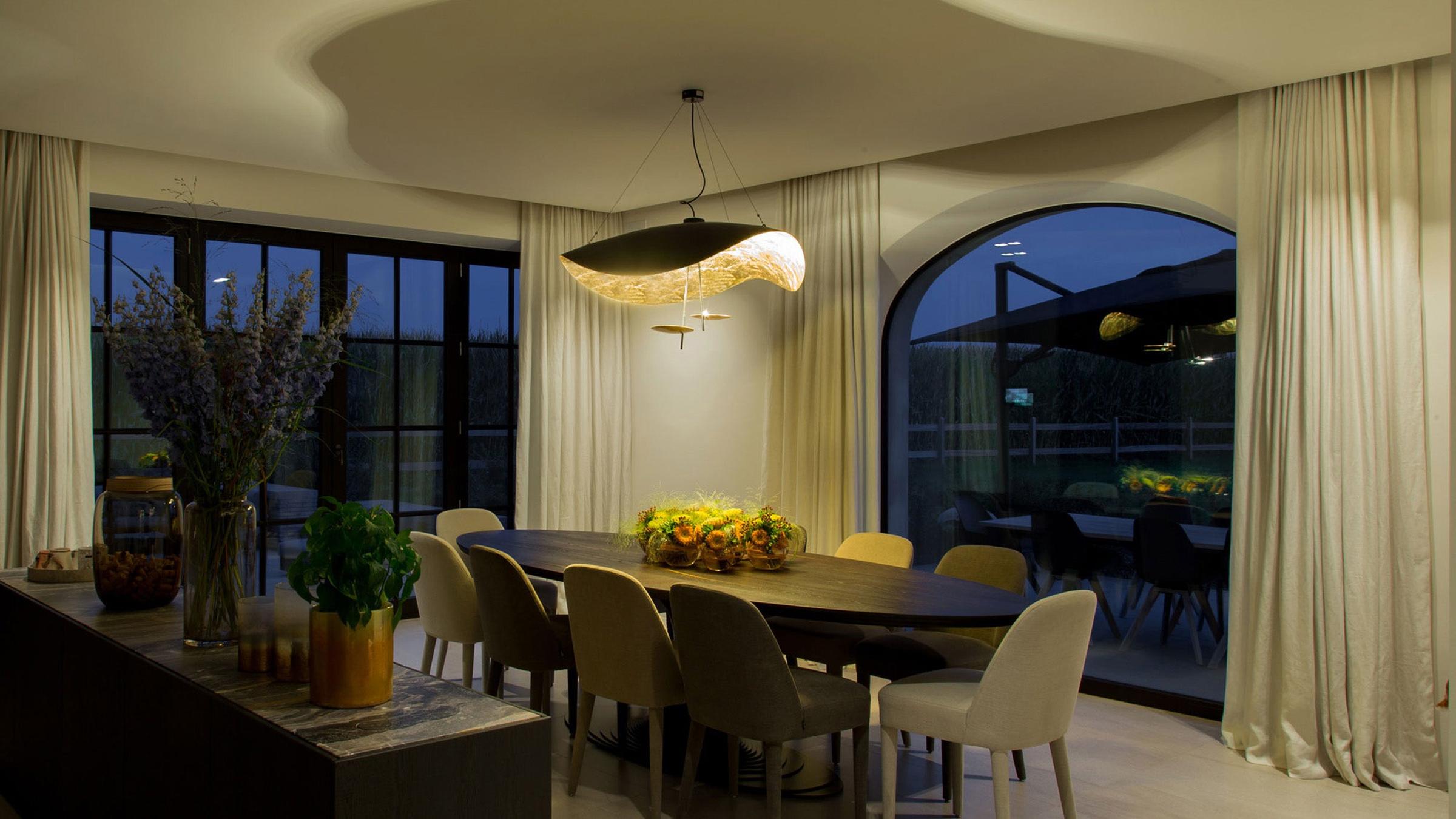 Catellani & Smith Pendant Lamp Lederam Manta Pendant Lamps
