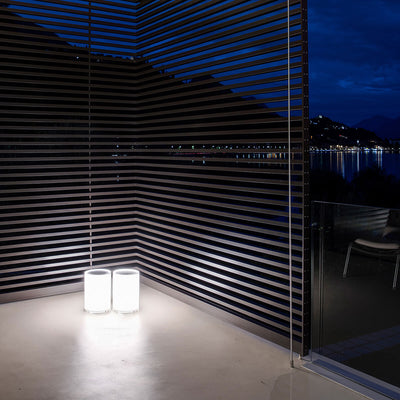 Mobile / WhiteMenu / Lenta Outdoor Floor Lamp, Designed by Bestetti Associati and Davide Groppi