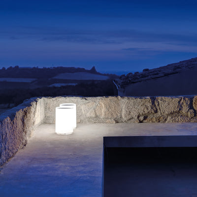 Mobile / WhiteMenu / Lenta Outdoor Floor Lamp, Designed by Bestetti Associati and Davide Groppi