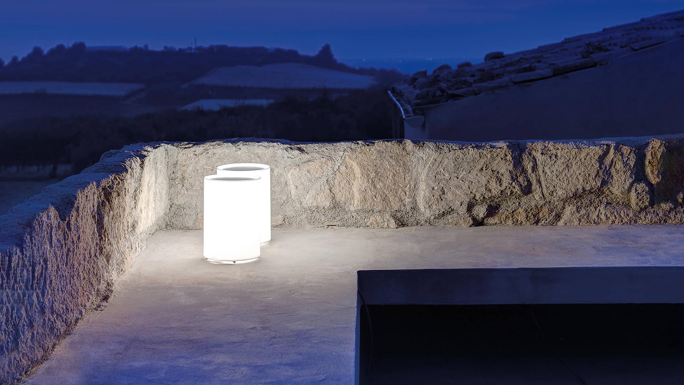 Davide Groppi Outdoor Floor Lamp Lenta Outdoor Floor Lamp