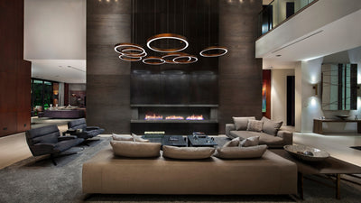 Desktop / Light Ring Horizontal Pendant Light, designed by Massimo Castagna for Henge