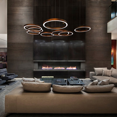 Mobile / Light Ring Horizontal Pendant Light, designed by Massimo Castagna for Henge