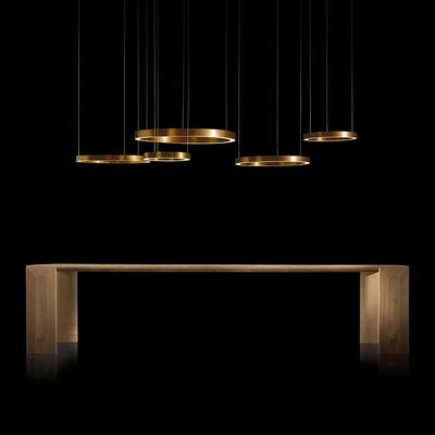 Mobile / Light Ring Horizontal Pendant Light, designed by Massimo Castagna for Henge