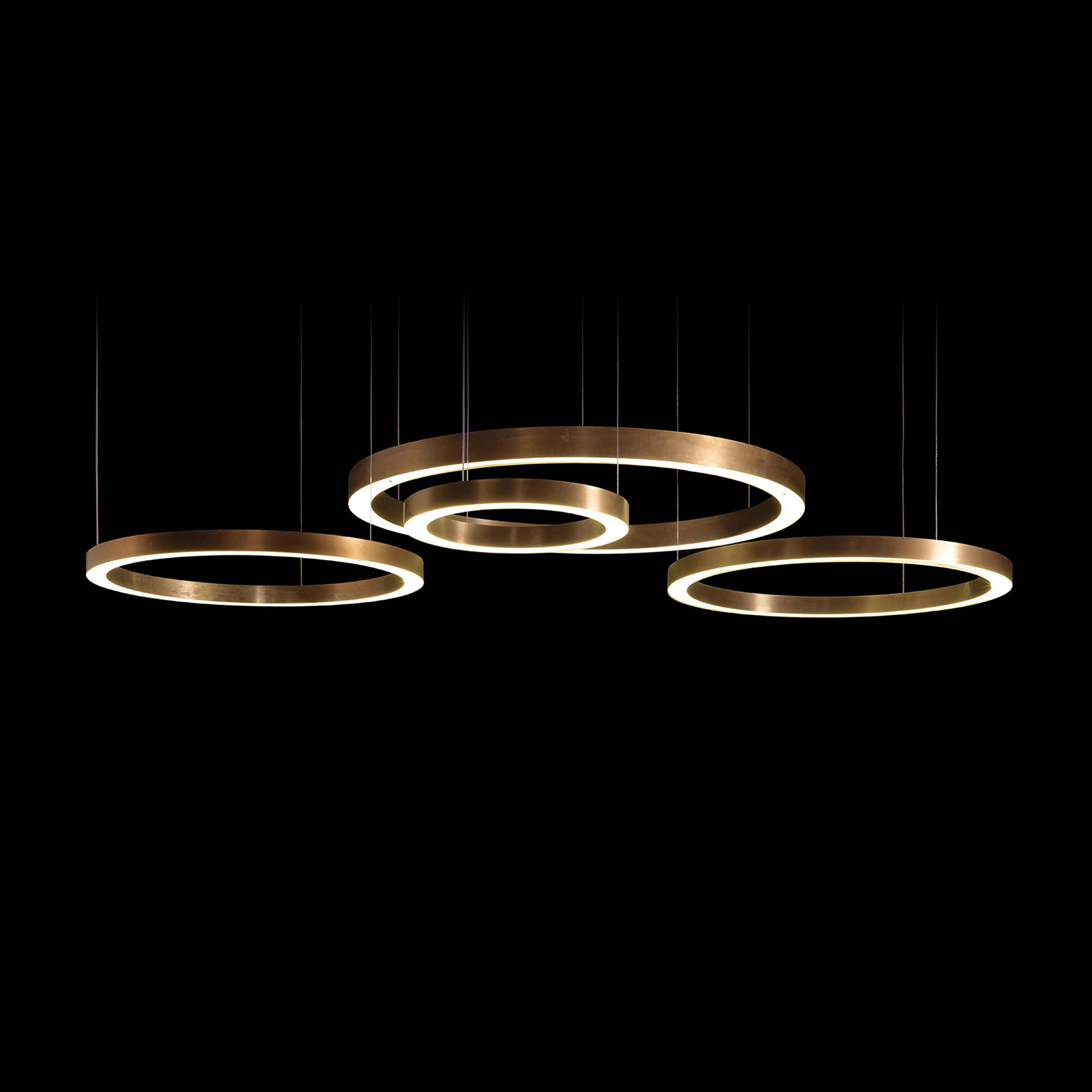 Mobile / Light Ring Horizontal Pendant Light, designed by Massimo Castagna for Henge