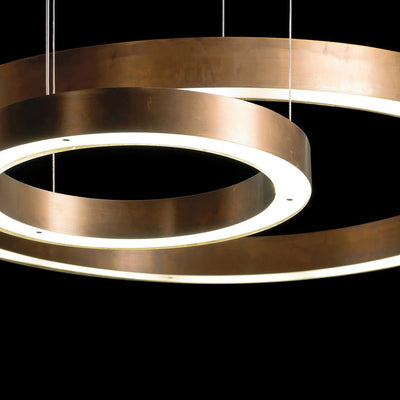 Mobile / Light Ring Horizontal Pendant Light, designed by Massimo Castagna for Henge