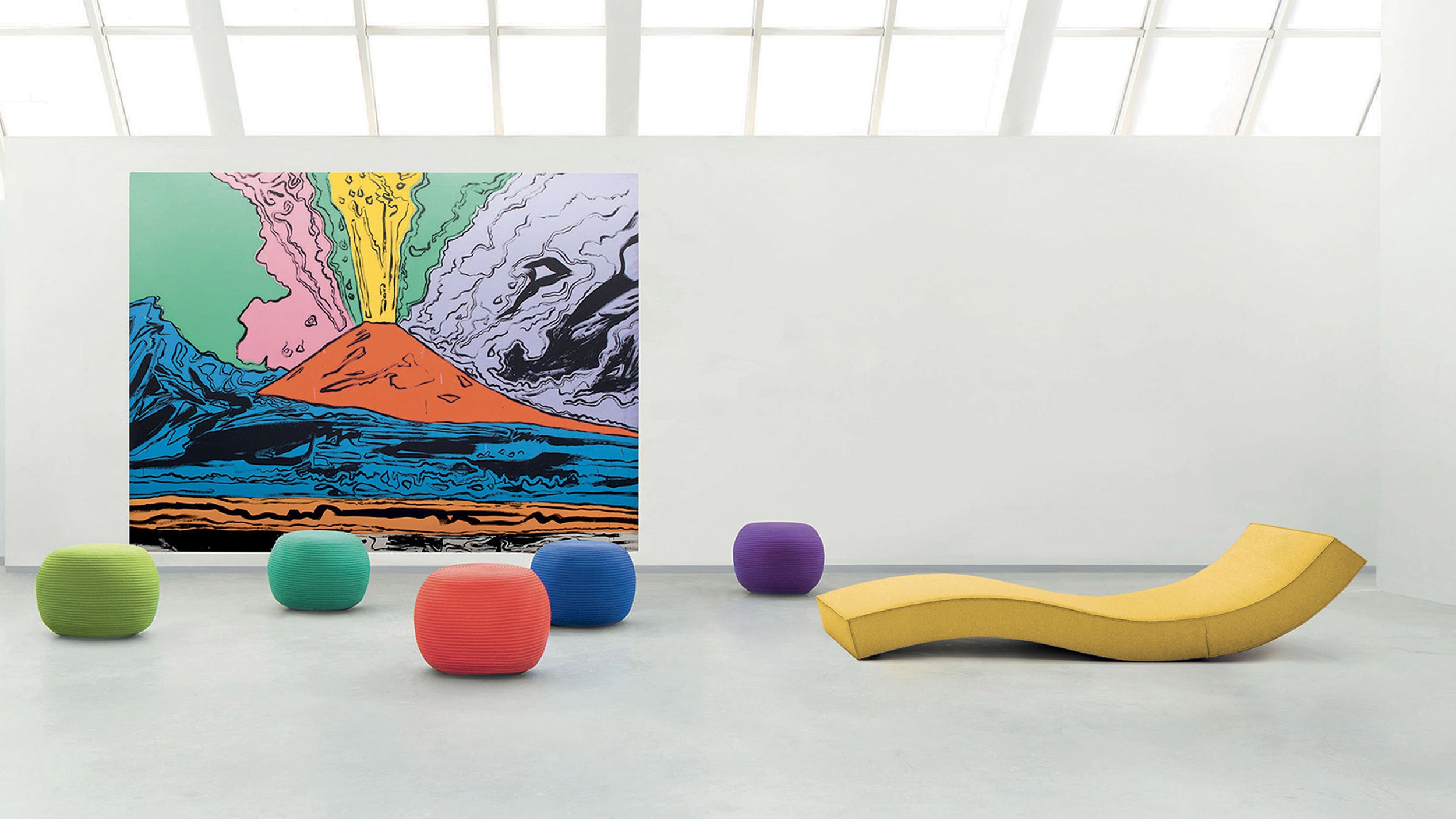 Desktop / Linea Chaise Longue, designed by Francesco Rota for Paola Lenti