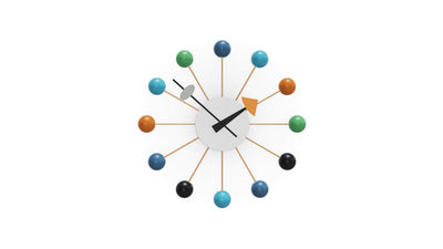 Multicolored / Desktop / Ball Clock, designed by George Nelson for Vitra