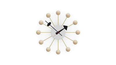 Natural Beech / Desktop / Ball Clock, designed by George Nelson for Vitra