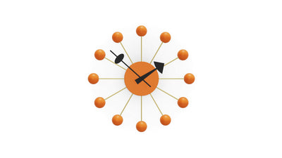 Orange / Desktop / Ball Clock, designed by George Nelson for Vitra