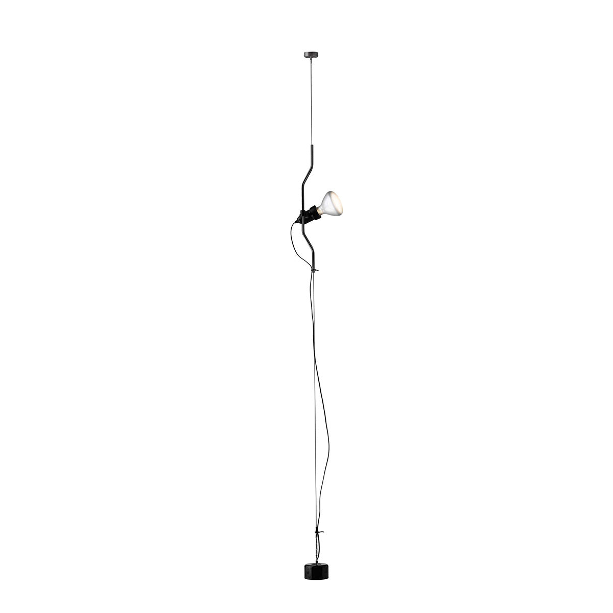 Mobile / BlackMenu / Parentesi designed by Achille Castiglioni made by Flos