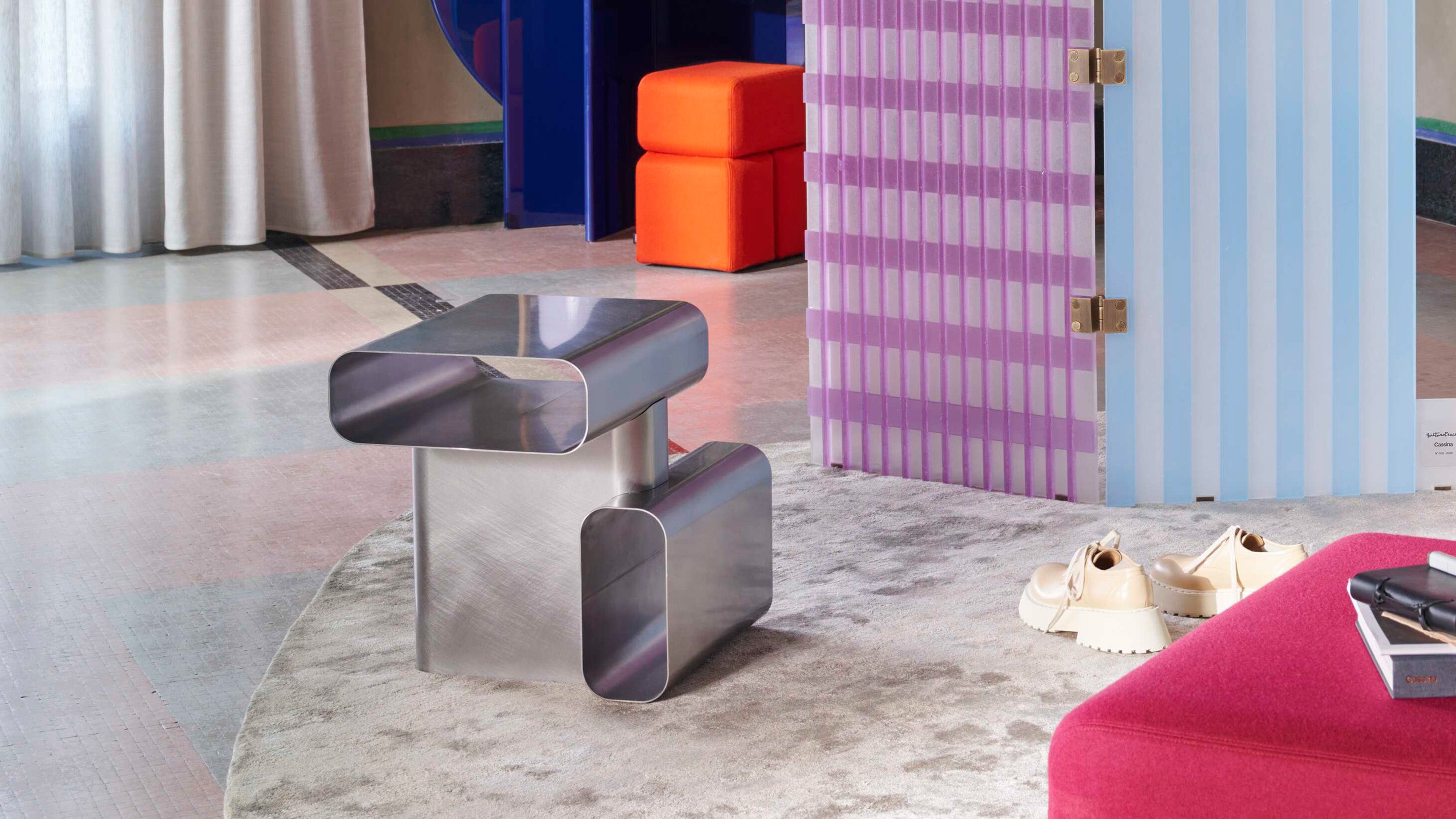 Desktop / Soft Corners Side Table, designed by Patricia Urquiola for Cassina
