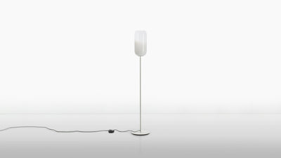 Smoked White / Desktop / Gople Floor Lamp, designed by BIG