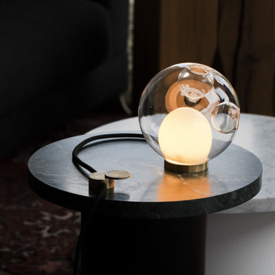 Grey 2 / Mobile / 28t Table Lamp, designed by Omer Arbel for Bocci