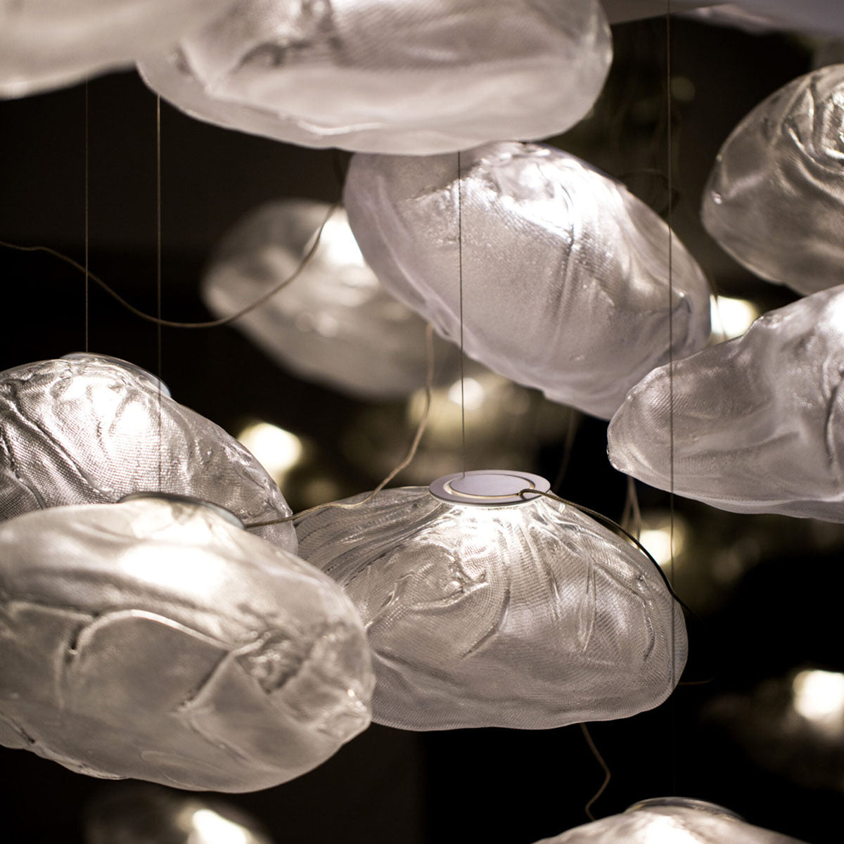 Mobile / 73 Series Pendant, designed by Omer Arbel for Bocci