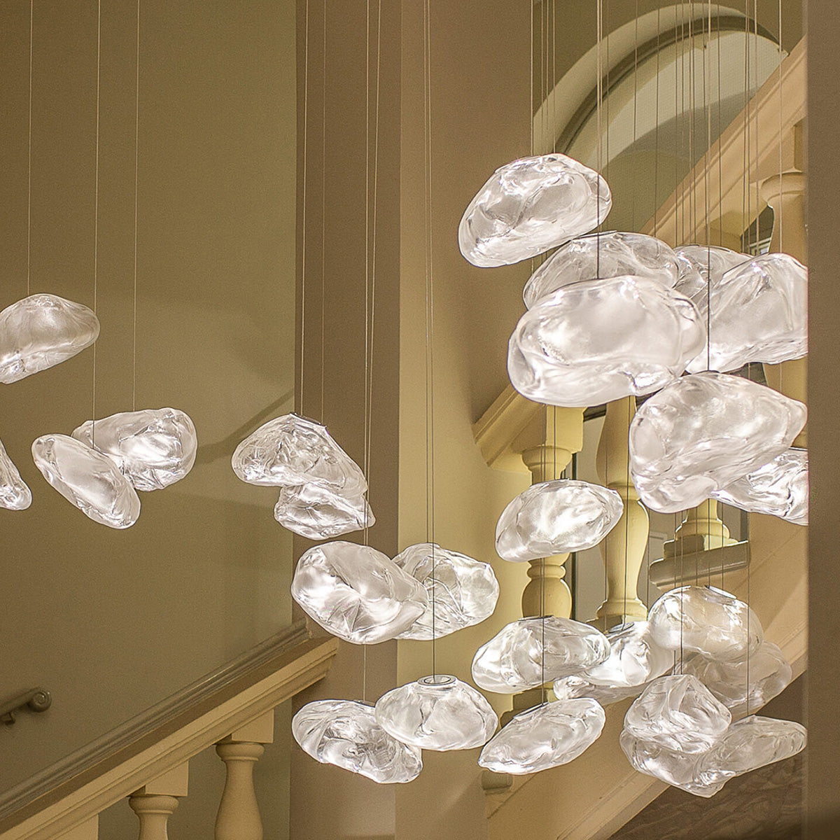 Mobile / 73 Series Pendant, designed by Omer Arbel for Bocci