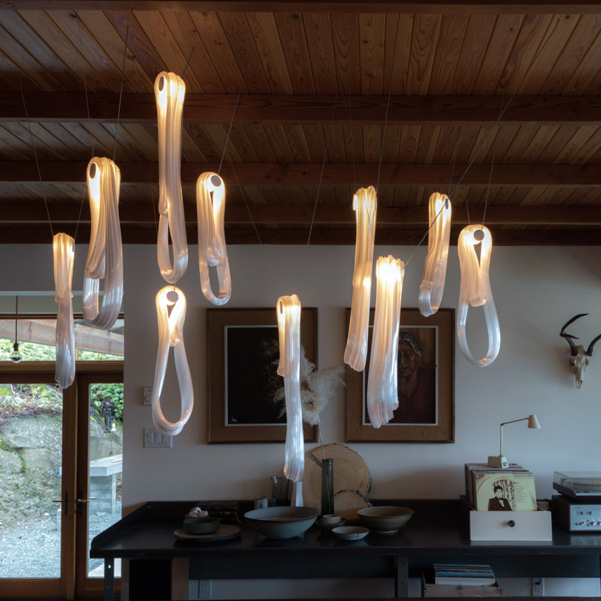 Mobile / 87 Series Pendant, designed by Omer Arbel for Bocci