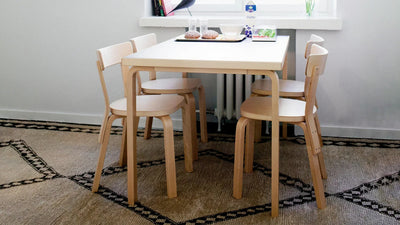Desktop / Aalto Table 81B, designed by Alvar Aalto for Artek