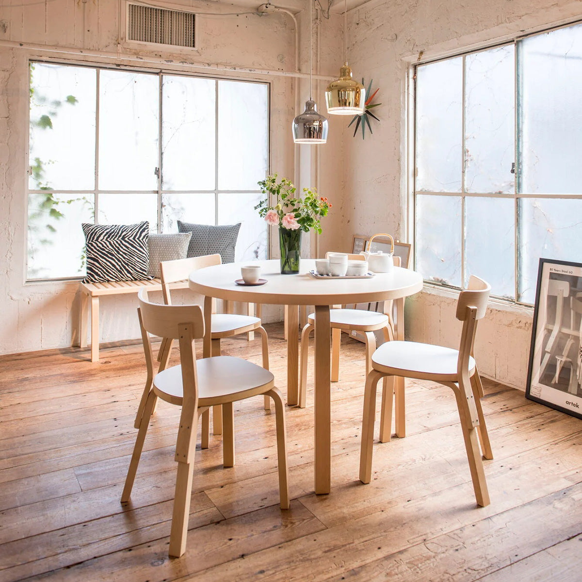 Mobile / Aalto Table 90A, designed by Alvar Aalto for Artek