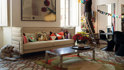 Desktop / Alcove Sofa, designed by Ronan and Erwan Bouroullec for Vitra