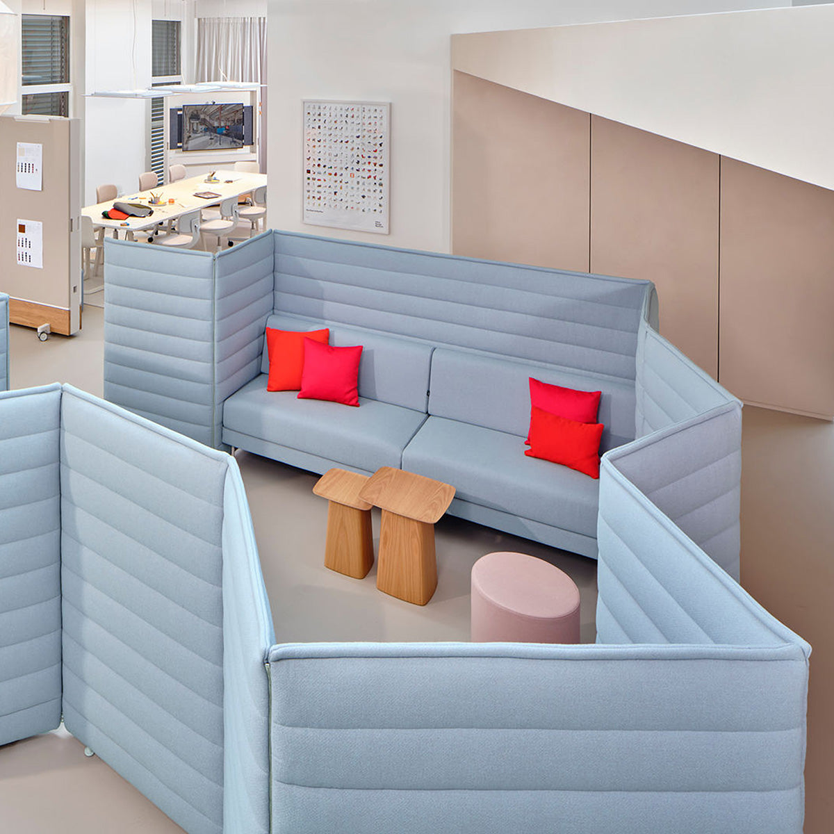 Mobile / Alcove Sofa, designed by Ronan and Erwan Bouroullec for Vitra