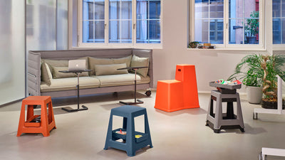 Desktop / Alcove Sofa, designed by Ronan and Erwan Bouroullec for Vitra
