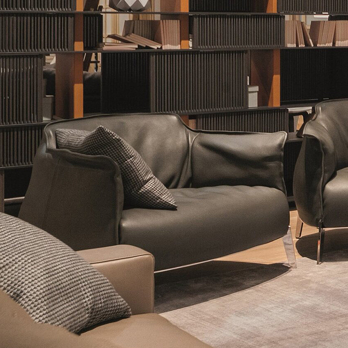 Mobile / Archibald Gran Comfort Armchair,  designed by Jean-Marie Massaud for Poltrona Frau