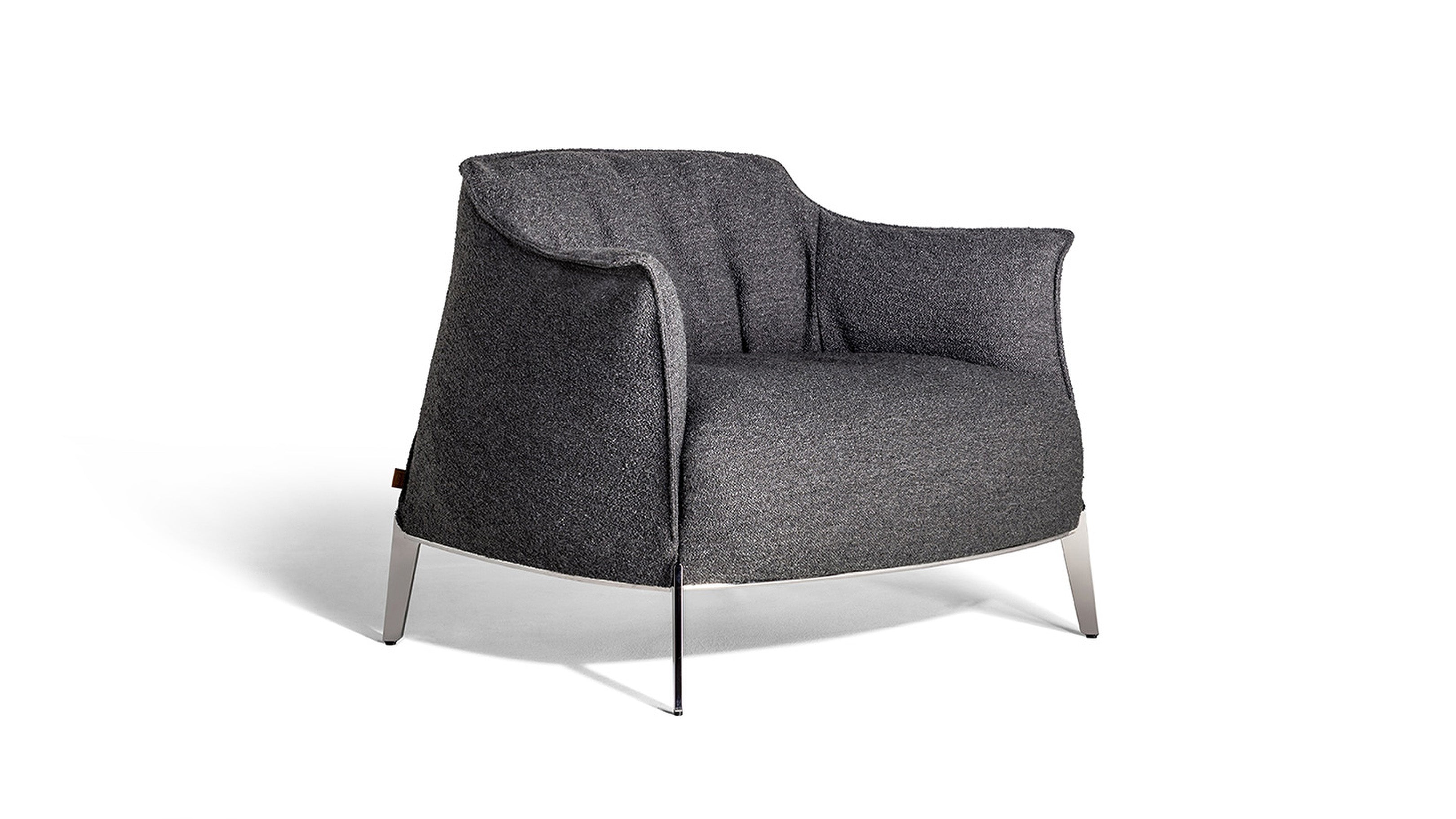 Desktop / Archibald Gran Comfort Armchair,  designed by Jean-Marie Massaud for Poltrona Frau