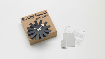 Desktop / Asterisk Clock, designed by George Nelson made by Vitra