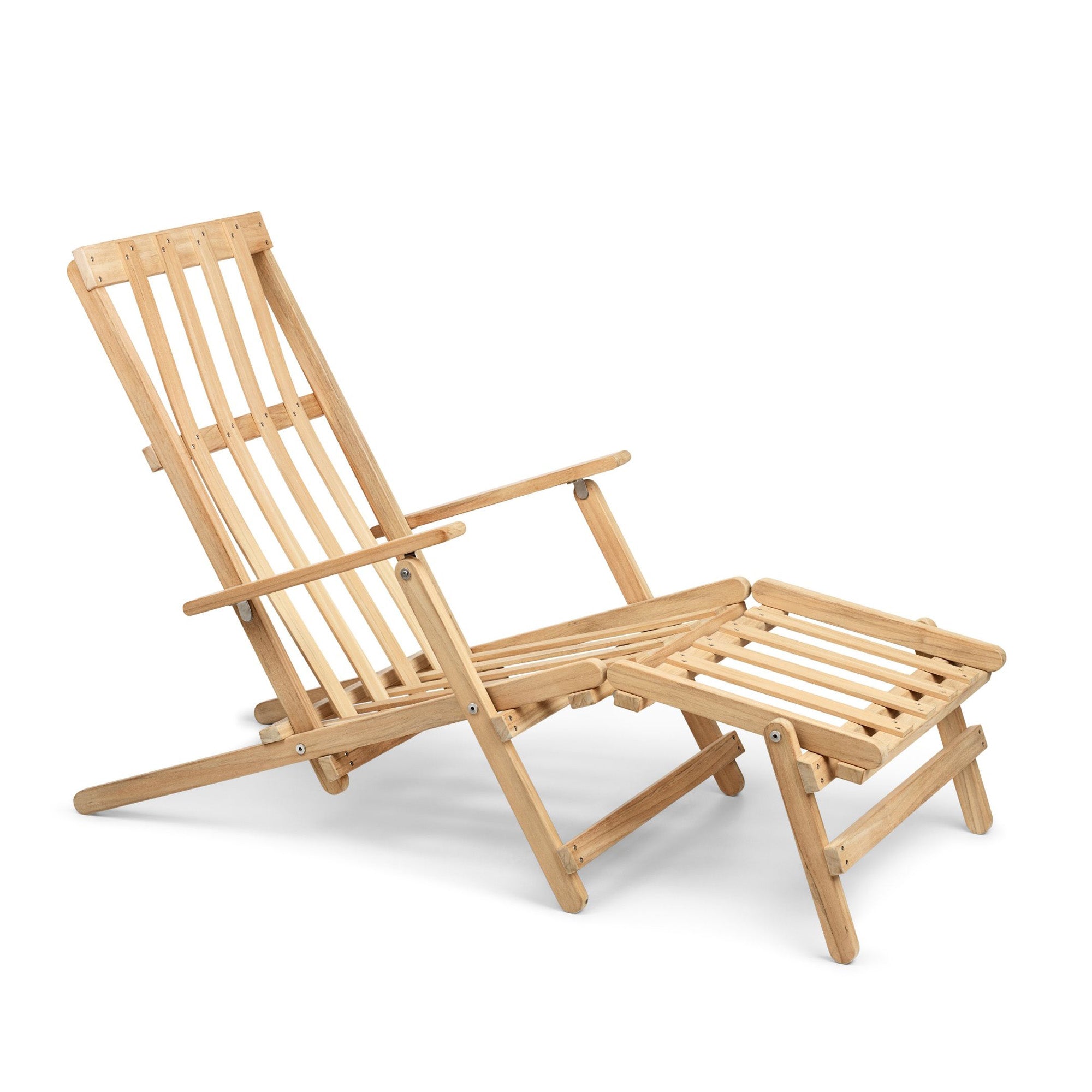 Mobile / BM5568 Deck Chair with Footrest, designed by Borge Mogensen for Carl Hansen and Son