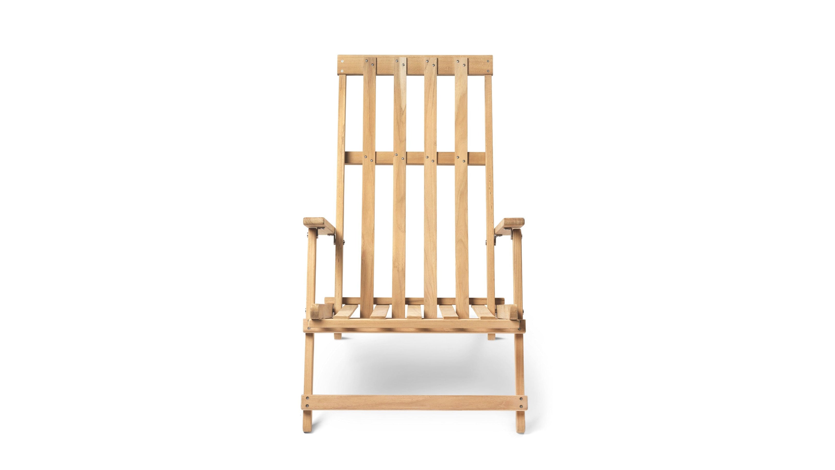 Desktop / BM5568 Deck Chair with Cushion, designed by Borge Mogensen for Carl Hansen and Son