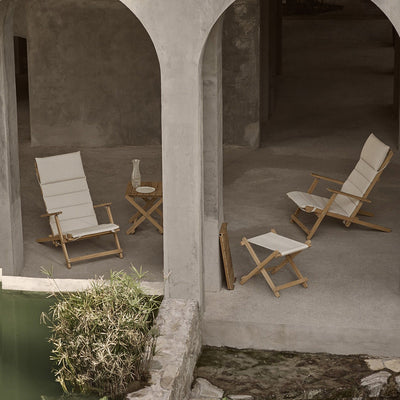 Mobile / BM5568 Deck Chair with Cushion, designed by Borge Mogensen for Carl Hansen and Son